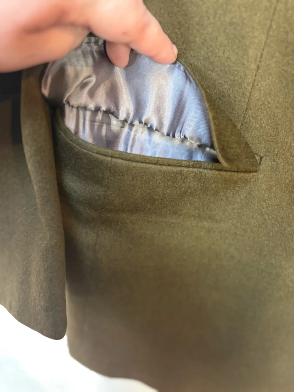 Vintage Hugo Boss Olive Blazer Mens L XL Grandpa Core Sport Coat